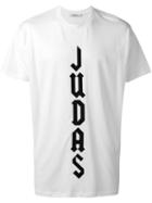 Givenchy - Judas Print T-shirt - Men - Cotton - Xs, Red, Cotton