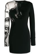 David Koma No Ruffle Dress - Black