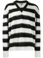 Lanvin Striped Sweater - Black
