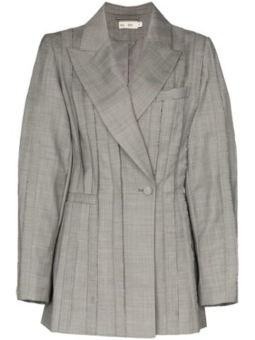 Xu Zhi Panelled Classic Blazer - Grey