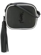 Saint Laurent Monogram Blogger Crossbody Bag, Women's, Black, Calf Leather