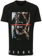 Rh45 Doberman Print T-shirt - Black