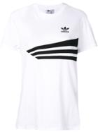 Adidas Three Stripe T-shirt - White