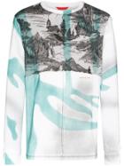 Eckhaus Latta Yosemite Long-sleeve T-shirt - Green