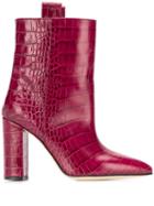 Paris Texas Western Style Boots - Red