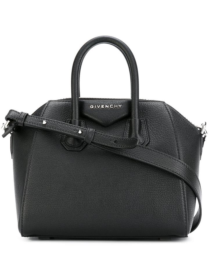 Givenchy - Mini Antigona Bag - Women - Calf Leather - One Size, Black, Calf Leather