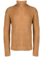 Paura Textured Knit Sweater - Neutrals