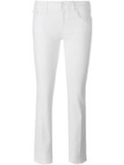 Jacob Cohen Bootcut Jeans, Women's, Size: 32, White, Cotton/polyester/spandex/elastane