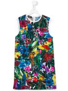 Dsquared2 Kids Bird Print Dress - Multicolour
