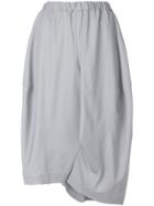 Comme Des Garçons Comme Des Garçons Elasticated Waist Culottes - Grey