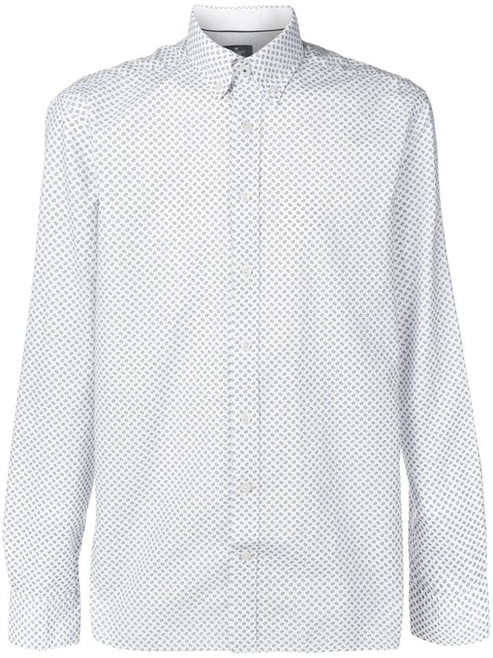 Hackett Mini Turtle Print Shirt - White