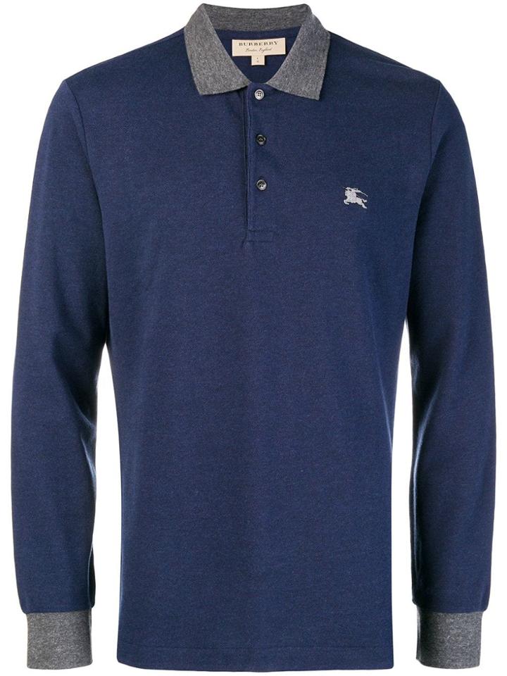 Burberry Polo Shirt - Blue