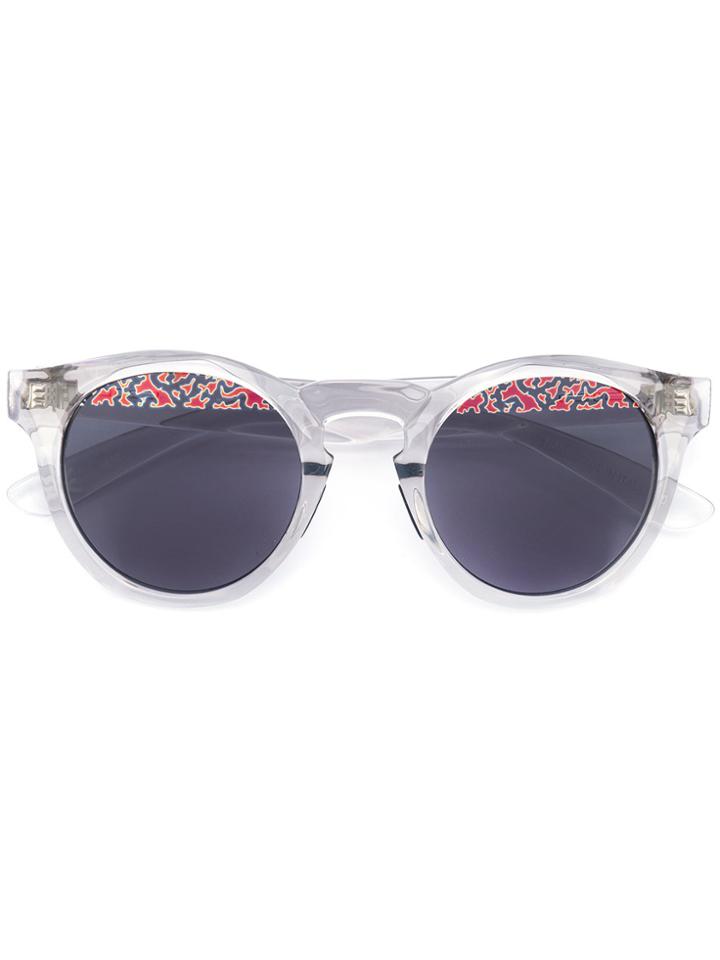 Italia Independent Printed Lense Sunglasses - Nude & Neutrals