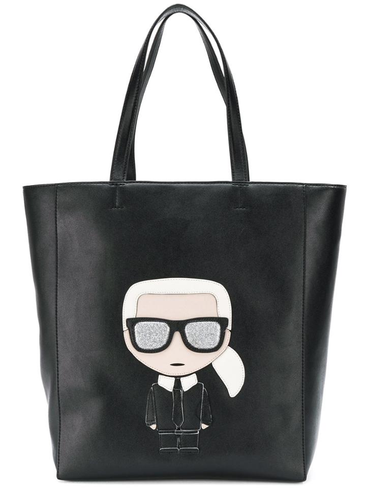 Karl Lagerfeld Iknoik Tote Bag - Black