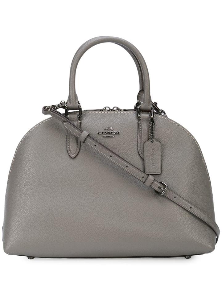 Coach Quinn Satchel Bag - Grey