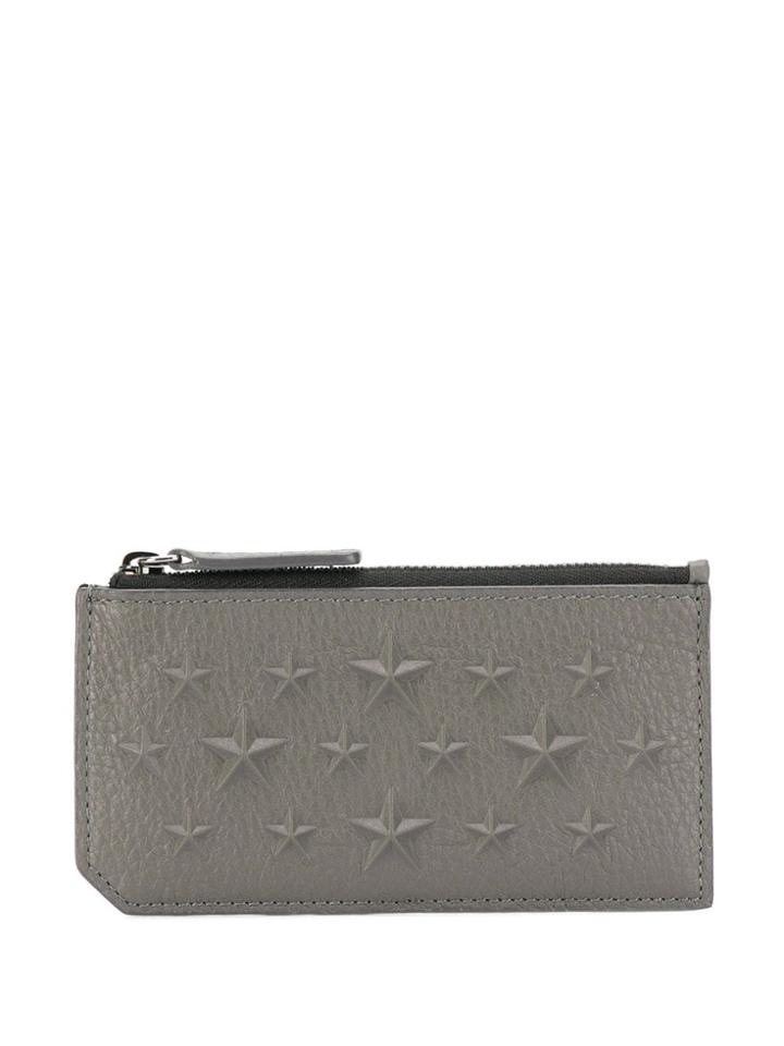 Jimmy Choo Casey Card Case - Grey