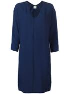 Forte Forte V-neck Dress, Women's, Size: 1, Blue, Viscose
