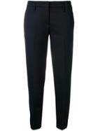 Aspesi Tailored Cropped Trousers - Blue
