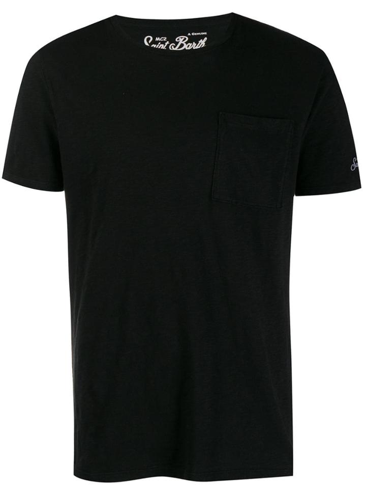 Mc2 Saint Barth Chest Pocket T-shirt - Black