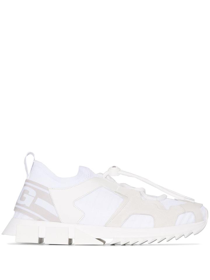Dolce & Gabbana Sorrento Low Top Sneakers - White