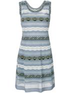 M Missoni Seashell Knit Dress - Grey