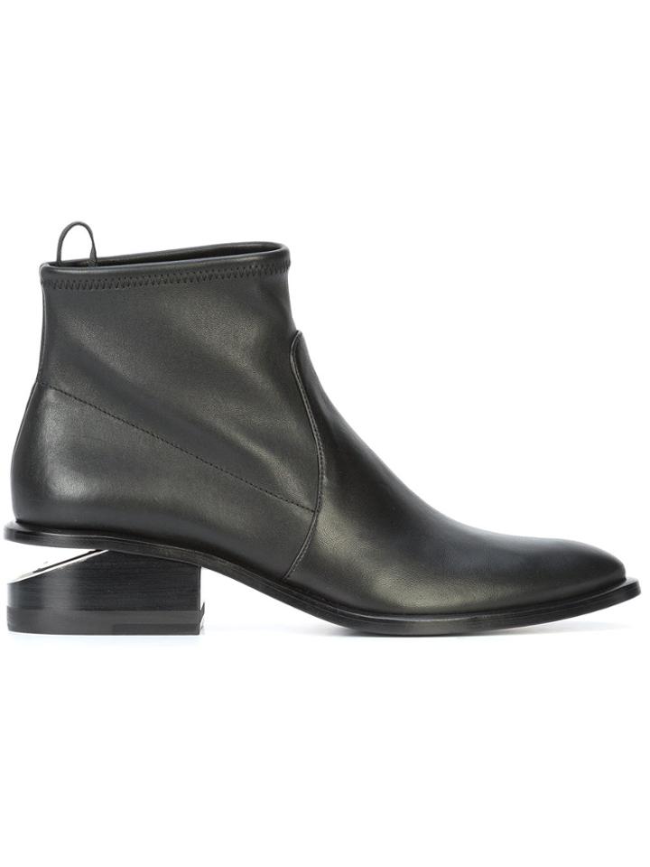 Alexander Wang Kori Stretch Booties - Black