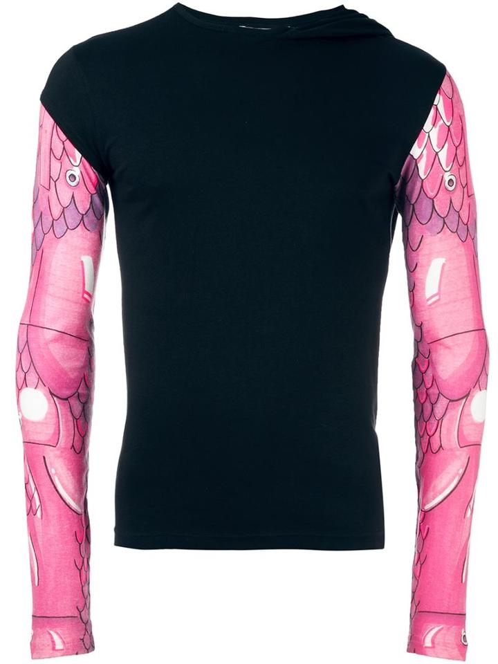 Walter Van Beirendonck Vintage Contrast Sleeve Top