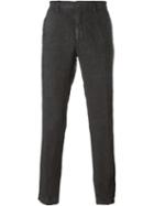 Etro Slim-fit Trousers, Men's, Size: 50, Grey, Linen/flax