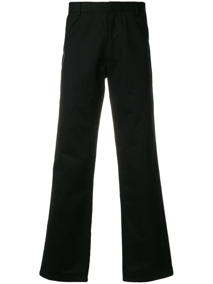 Raf Simons X Fred Perry Tape Detail Trousers - Black