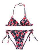 Armani Junior Starfish Print Bikini Set, Girl's, Size: 6 Yrs, Blue