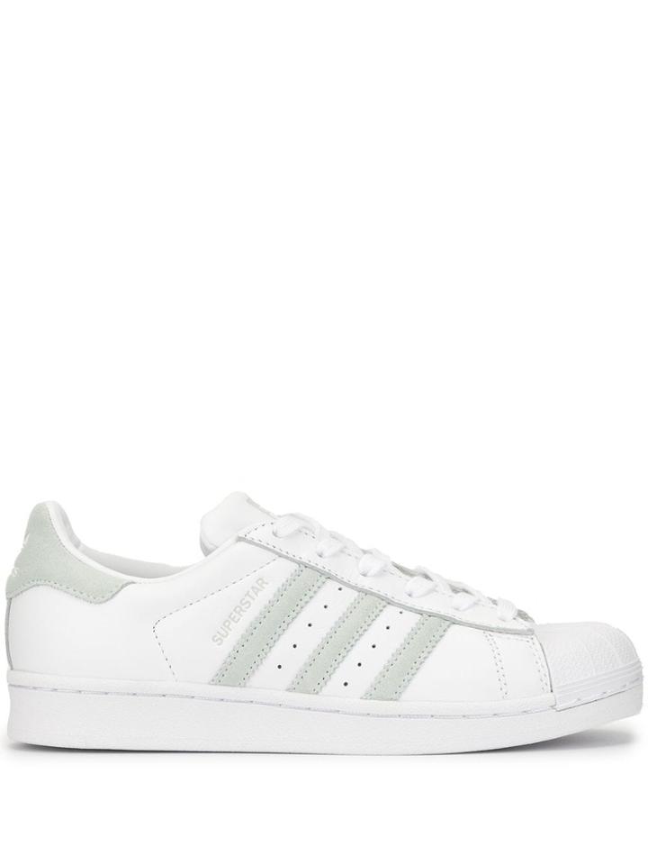 Adidas Superstar Lace Up Sneakers - White