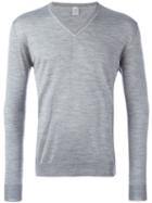 Eleventy Long Sleeve T-shirt, Men's, Size: Xxl, Grey, Silk/merino