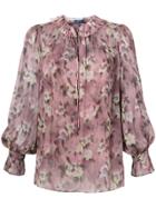 Polo Ralph Lauren Floral Blouse - Pink & Purple