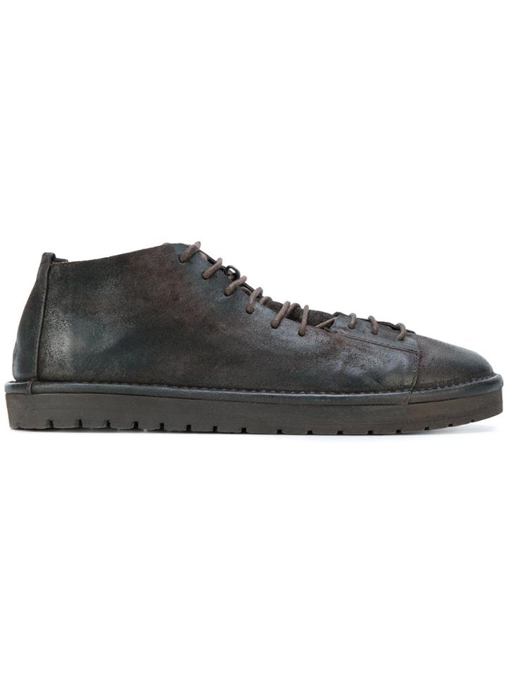 Marsèll Slouched Lace-up Boots - Brown