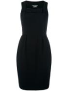 Boutique Moschino Fitted Dress, Women's, Size: 44, Black, Triacetate/acetate/polyester