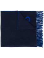 Polo Ralph Lauren Intarsia Logo Scarf - Blue