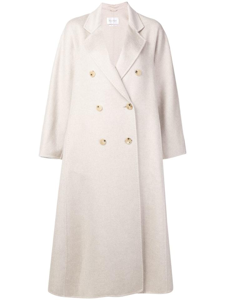 Max Mara Double Breasted Coat - Grey