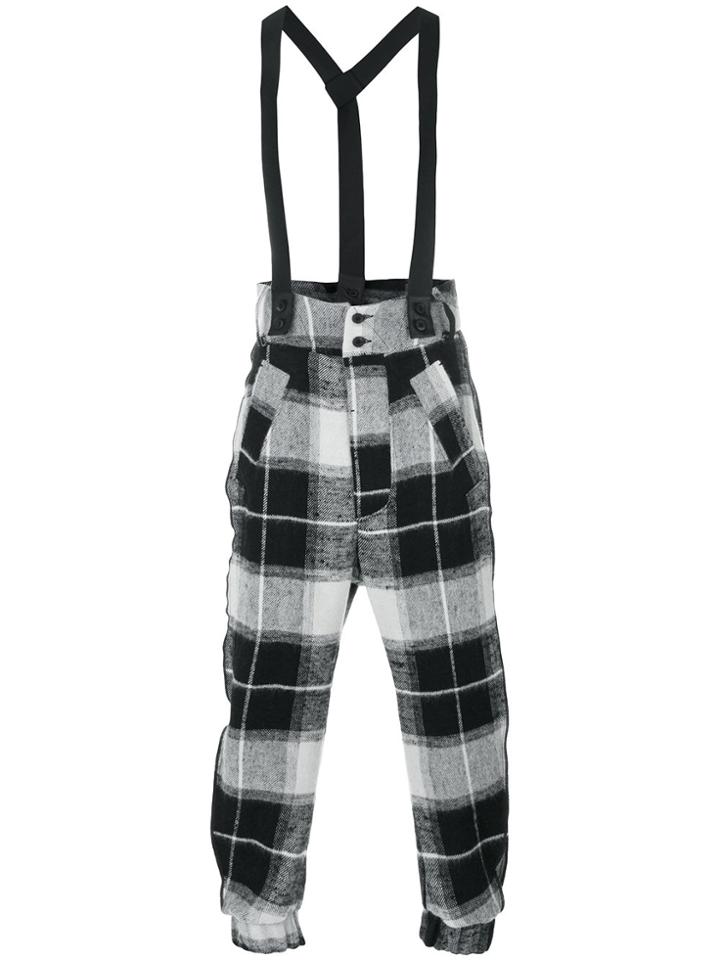 Lost & Found Ria Dunn Suspender Drop-crotch Trousers - Black