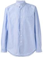 Palm Angels - Button Down Shirt - Men - Cotton/polyester/metallic Fibre - 50, Blue, Cotton/polyester/metallic Fibre