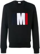 Ami Alexandre Mattiussi Logo Sweater - Black