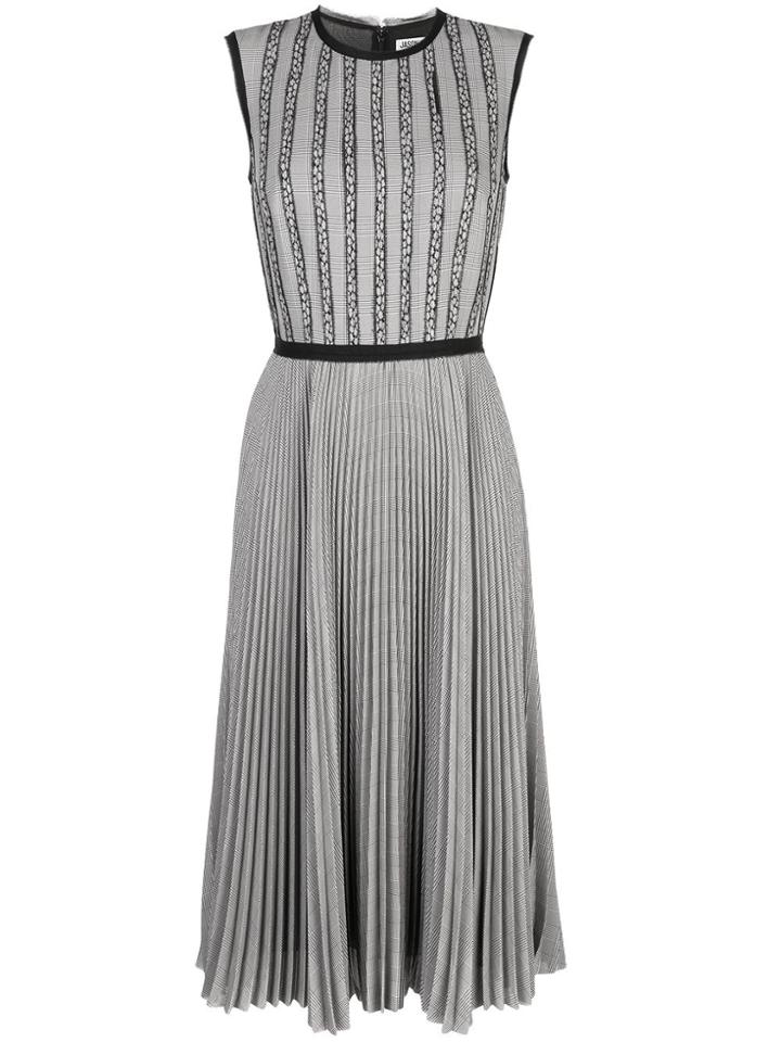 Jason Wu Pleated Skirt Dress - Black