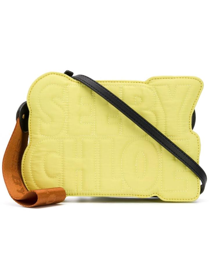 See By Chloé Logo Crossbody Bag - Green