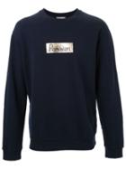 Maison Kitsuné Limited 'parisien' Sweatshirt, Men's, Size: Medium, Blue, Cotton
