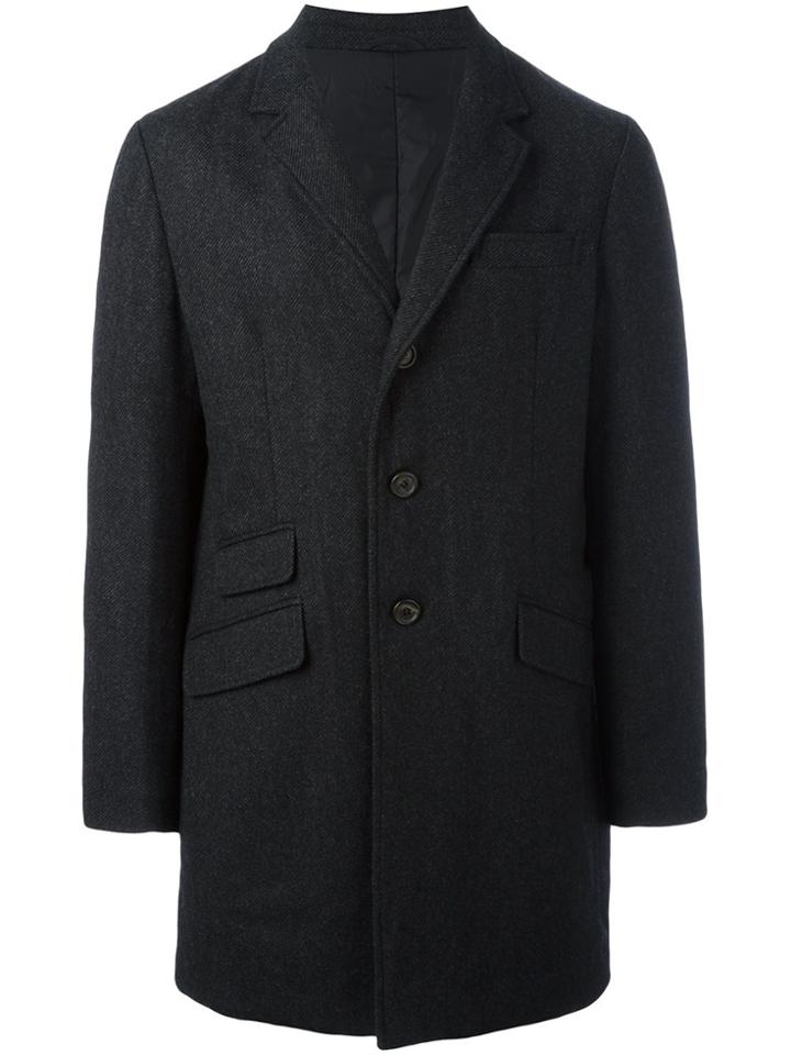Aspesi Padded Button Coat - Grey