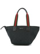 Gucci Pre-owned Gg Shelly Tote Bag - Black