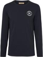 Burberry Logo Patch T-shirt - Blue