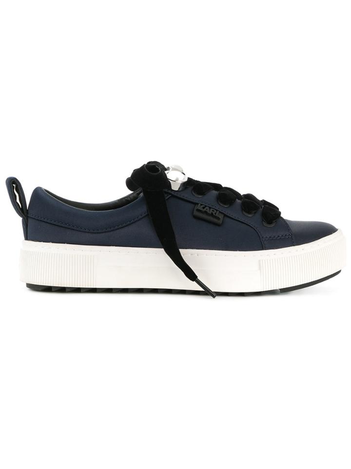 Karl Lagerfeld Luxor Kup Sneakers - Blue