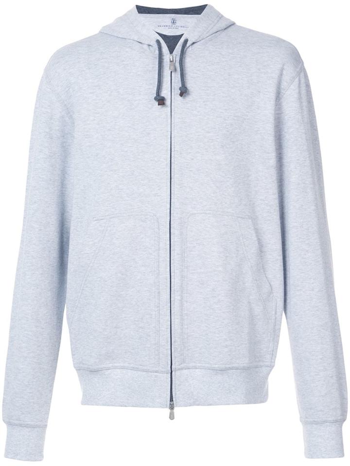 Brunello Cucinelli Classic Hoodie - Grey