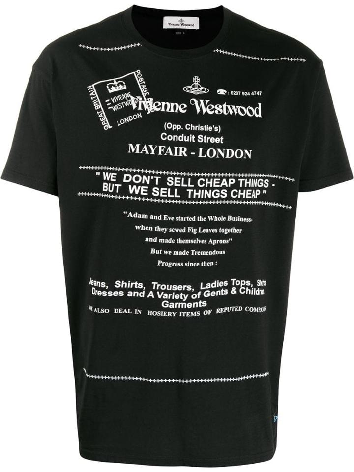 Vivienne Westwood Mayfair T-shirt - Black