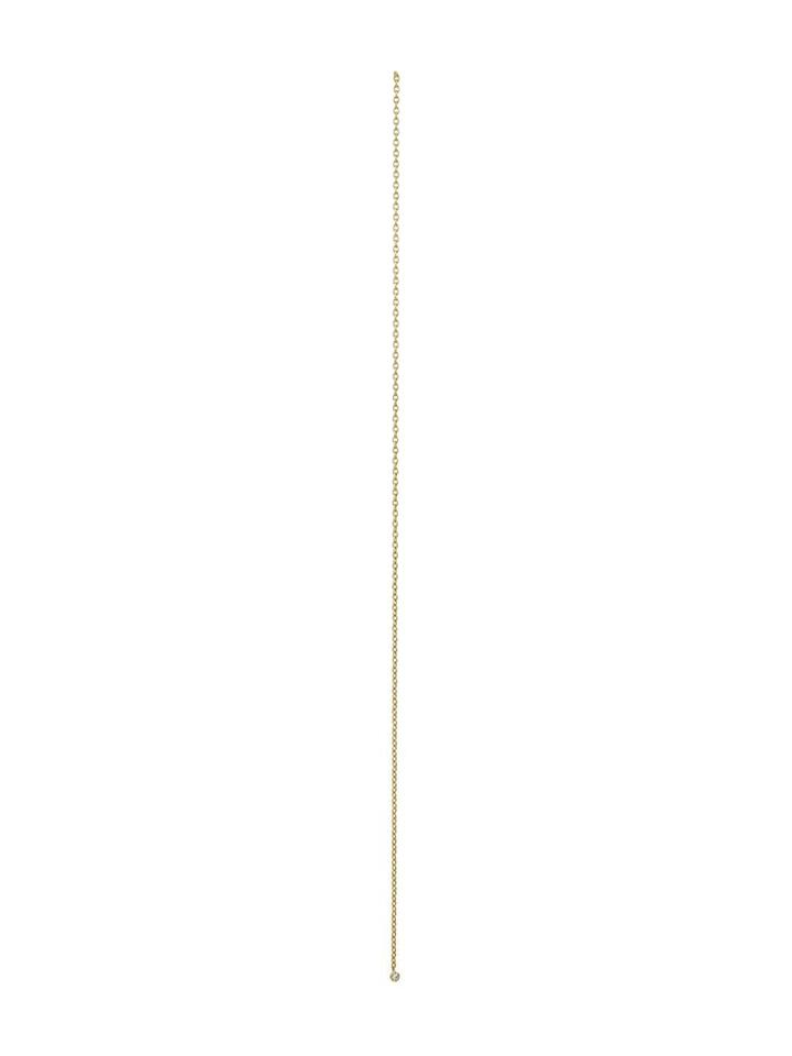 Shihara Diamond Chain Earring 200 (01) - Metallic